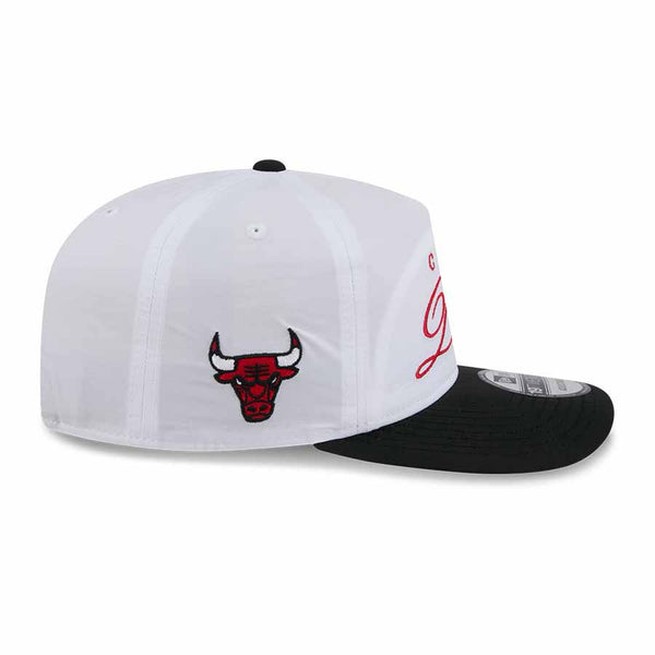 Chicago Bulls New Era 2025 Draft Day Golfer Adjustable Cap