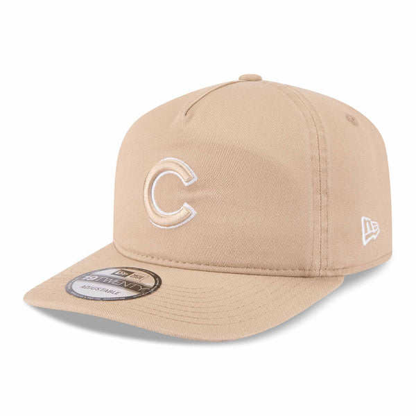 Chicago Cubs New Era 19TWENTY Quickstrike Khaki C Adjustable Cap