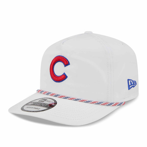Chicago Cubs New Era 19TWENTY Quickstrike White C Rope Adjustable Cap