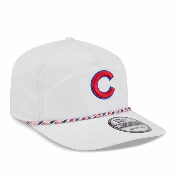 Chicago Cubs New Era 19TWENTY Quickstrike White C Rope Adjustable Cap