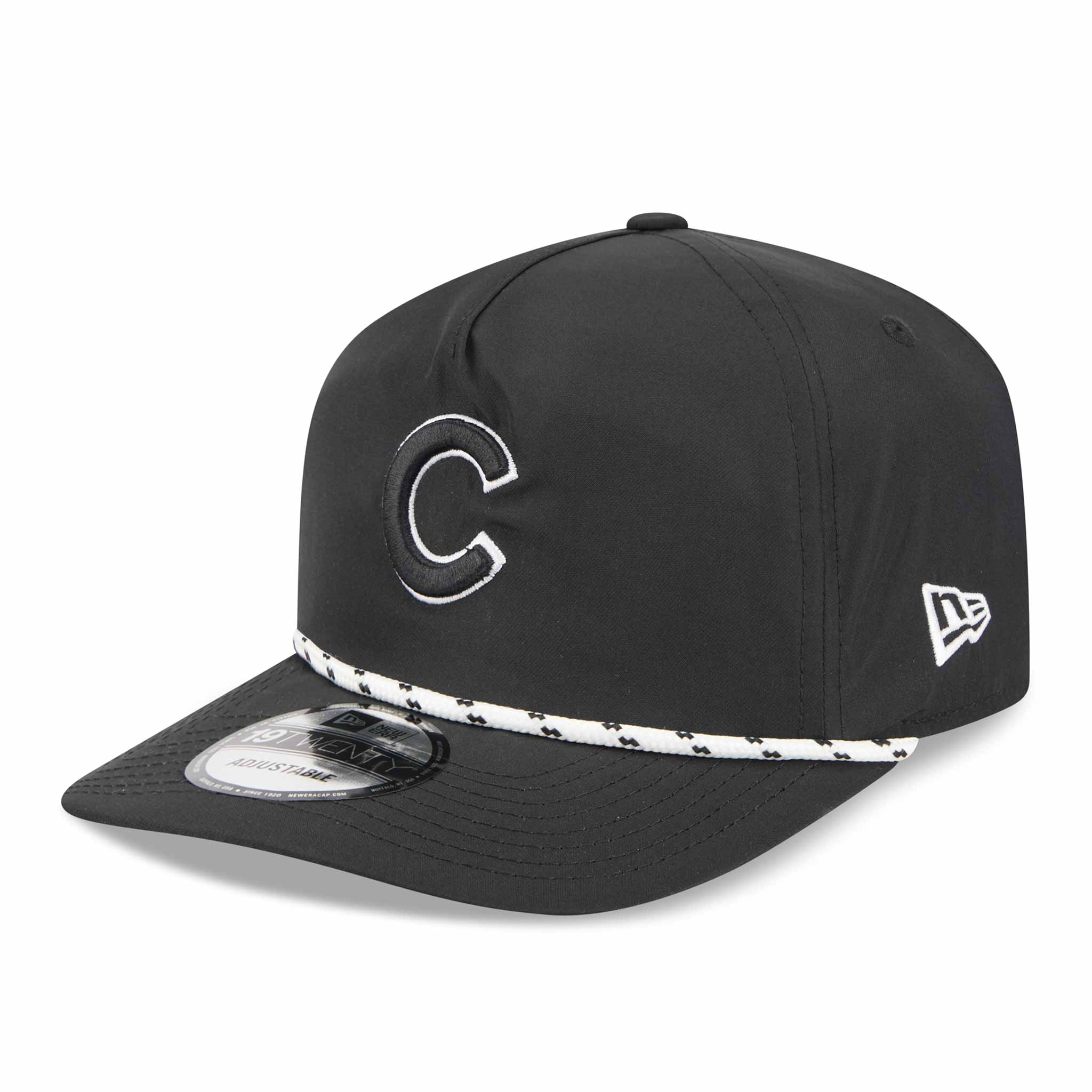 Chicago Cubs New Era 19TWENTY Quickstrike Black C Adjustable Cap