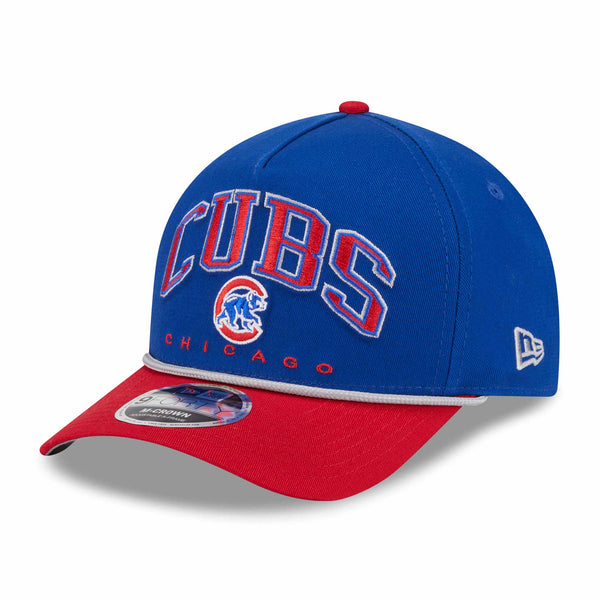 Chicago Cubs New Era Two Tone Arch 9FORTY M Crown Adjustable Cap