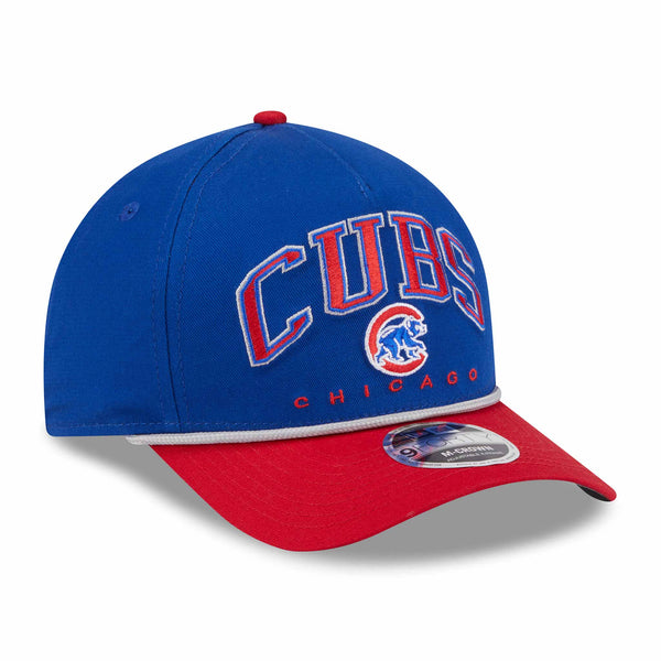 Chicago Cubs New Era Two Tone Arch 9FORTY M Crown Adjustable Cap