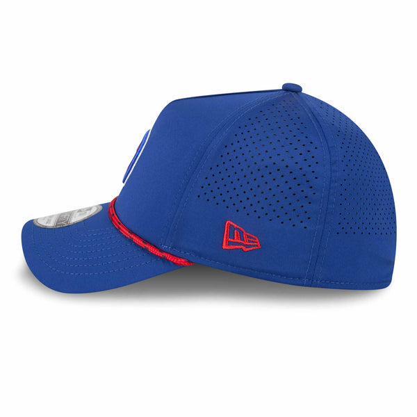 Chicago Cubs New Era 39THIRTY Royal Mesh Rope Stretch Fit Cap