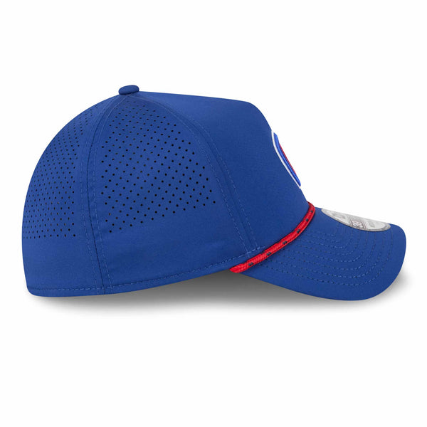 Chicago Cubs New Era 39THIRTY Royal Mesh Rope Stretch Fit Cap