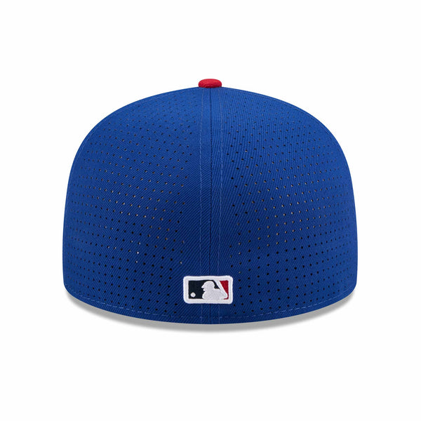 Chicago Cubs 2025 All Star Game Home Run Derby Workout 59FIFTY Fitted Cap