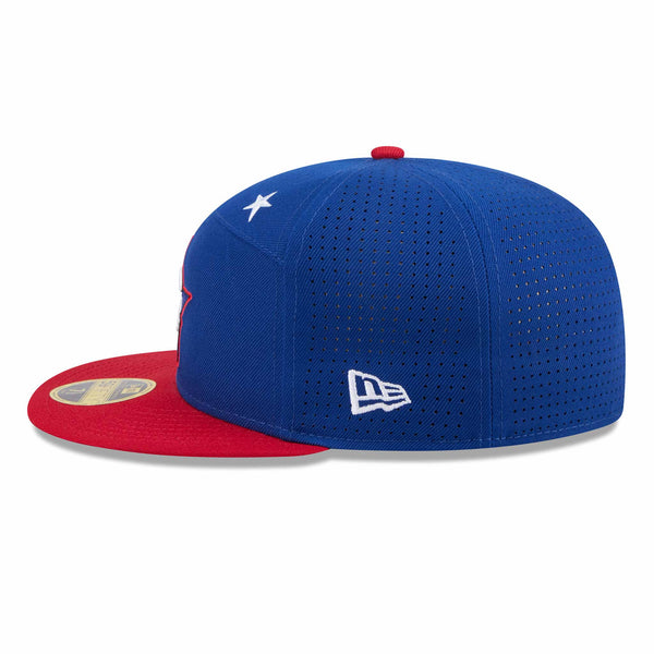 Chicago Cubs 2025 All Star Game Home Run Derby Workout 59FIFTY Fitted Cap
