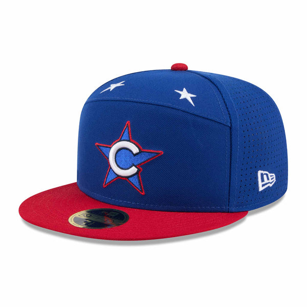 Chicago Cubs 2025 All Star Game Home Run Derby Workout 59FIFTY Fitted Cap