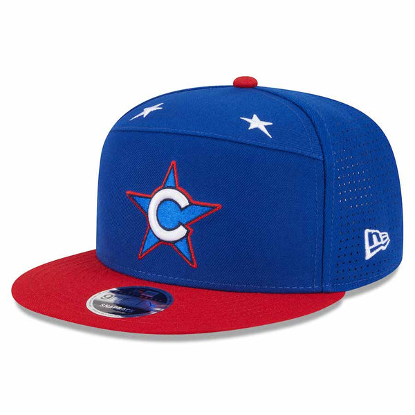 Chicago Cubs 2025 All Star Game Home Run Derby Workout 9FIFTY Snapback Adjustable Cap