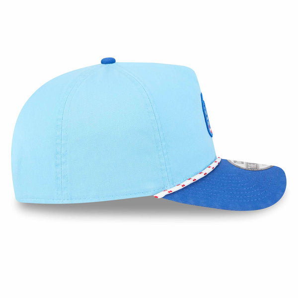 Chicago Cubs New Era 2025 Fourth of July Rope Golfer Adjustable Cap