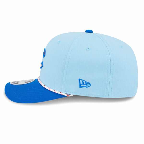 Chicago Cubs New Era 2025 Fourth of July 9SEVENTY Rope Stretch Snap Adjustable Cap