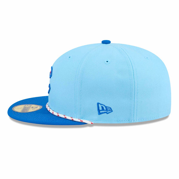 Chicago Cubs New Era 2025 Fourth of July 59FIFTY Rope Fitted Cap
