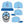 Load image into Gallery viewer, Chicago Cubs New Era 2025 Fourth of July 59FIFTY Rope Fitted Cap
