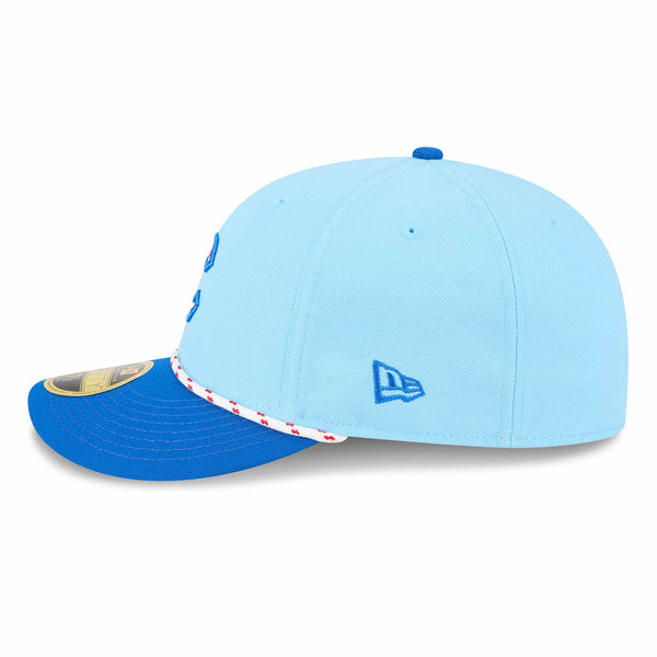 Chicago Cubs New Era 2025 Fourth of July 59FIFTY Low Profile Rope Fitted Cap
