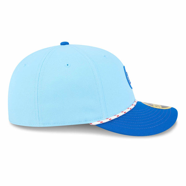 Chicago Cubs New Era 2025 Fourth of July 59FIFTY Low Profile Rope Fitted Cap