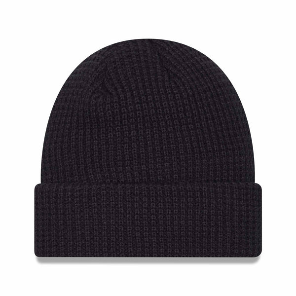 Chicago Bears New Era Navy Bear Face Waffle Knit Cap