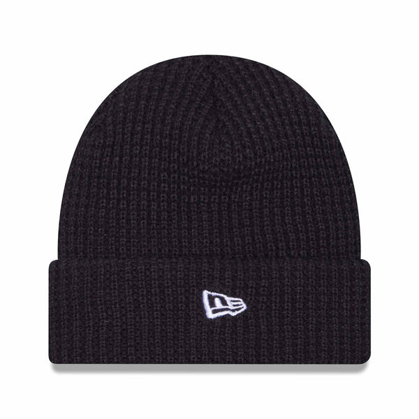 Chicago Bears New Era Navy Bear Face Waffle Knit Cap