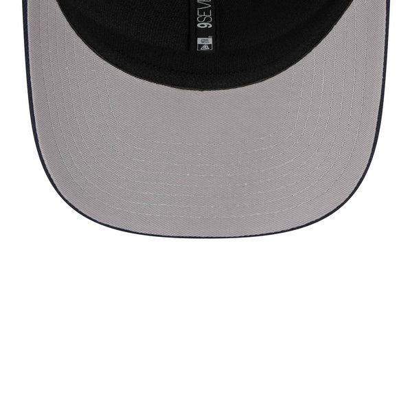 Chicago Bears New Era Navy Diamond 9SEVENTY Stretch Snap Rope Mesh Adjustable Cap