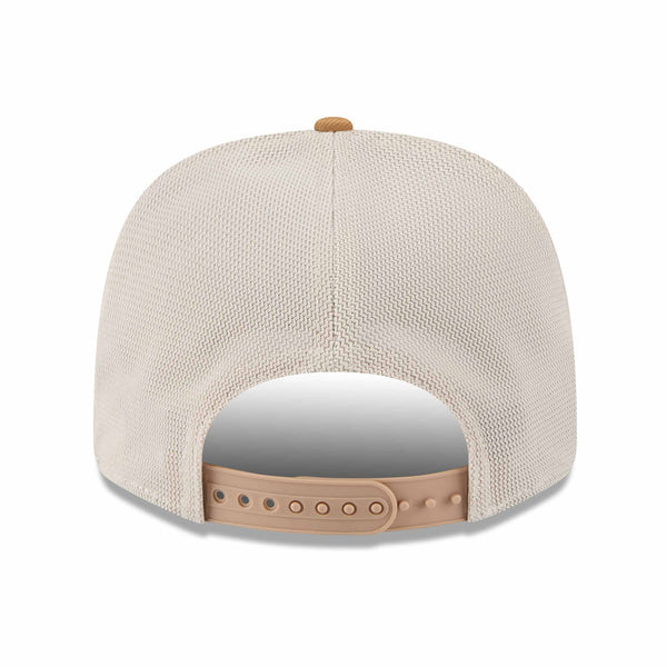 Chicago Bears New Era Two Tone Cream 9SEVENTY Stretch Snap Trucker Adjustable Cap