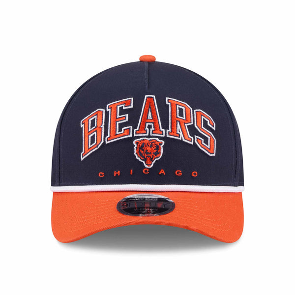 Chicago Bears New Era Two Tone Arch 9FORTY A Frame Adjustable Cap