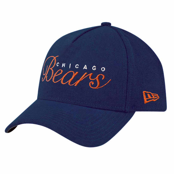Chicago Bears New Era Metallic 9FORTY A Frame Adjustable Cap