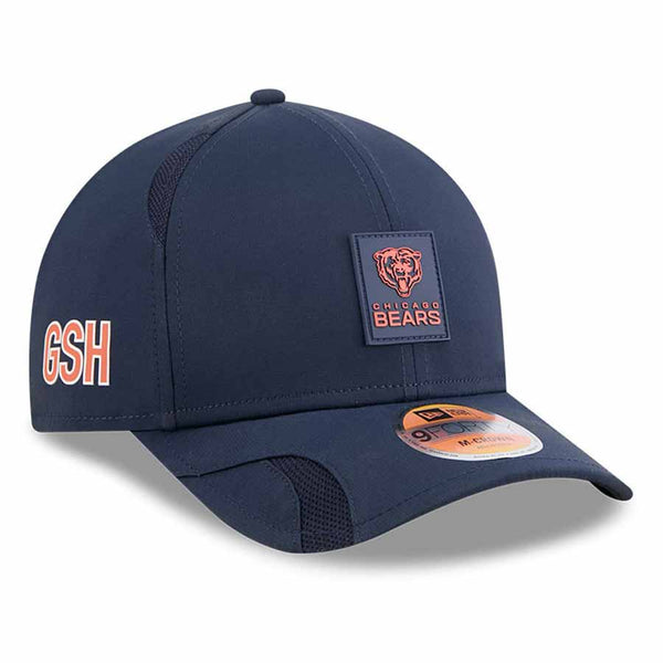 Chicago Bears New Era 2025 Sideline 9FORTY M Crown Adjustable Cap
