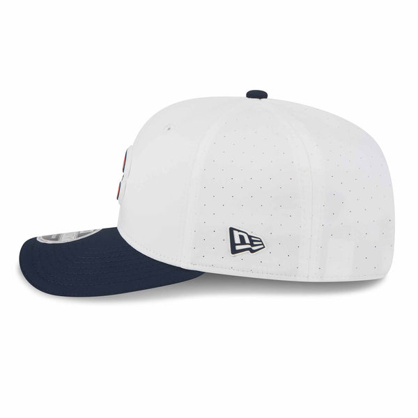 Chicago Bears New Era Training Camp White C 9SEVENTY Stretch Snap Adjustable Cap