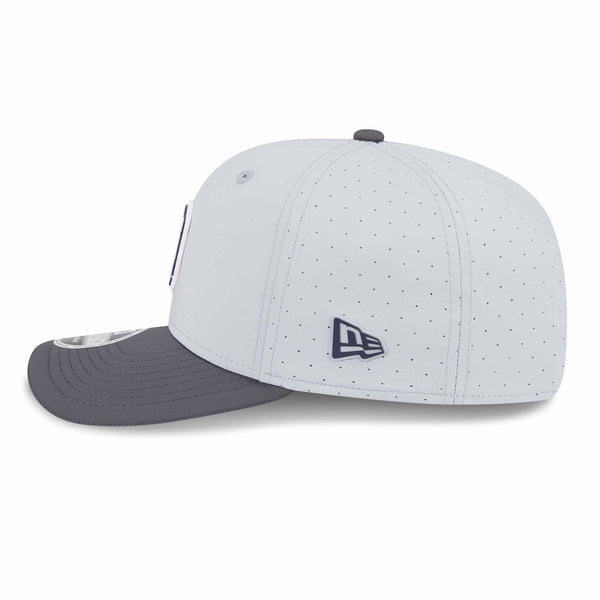 Chicago Bears New Era Training Camp Grey Bears Head 9SEVENTY Stretch Snap Adjustable Cap