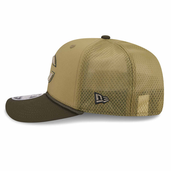 Chicago Bears New Era Salute To Service C Logo 9SEVENTY Stretch Snap Adjustable Cap