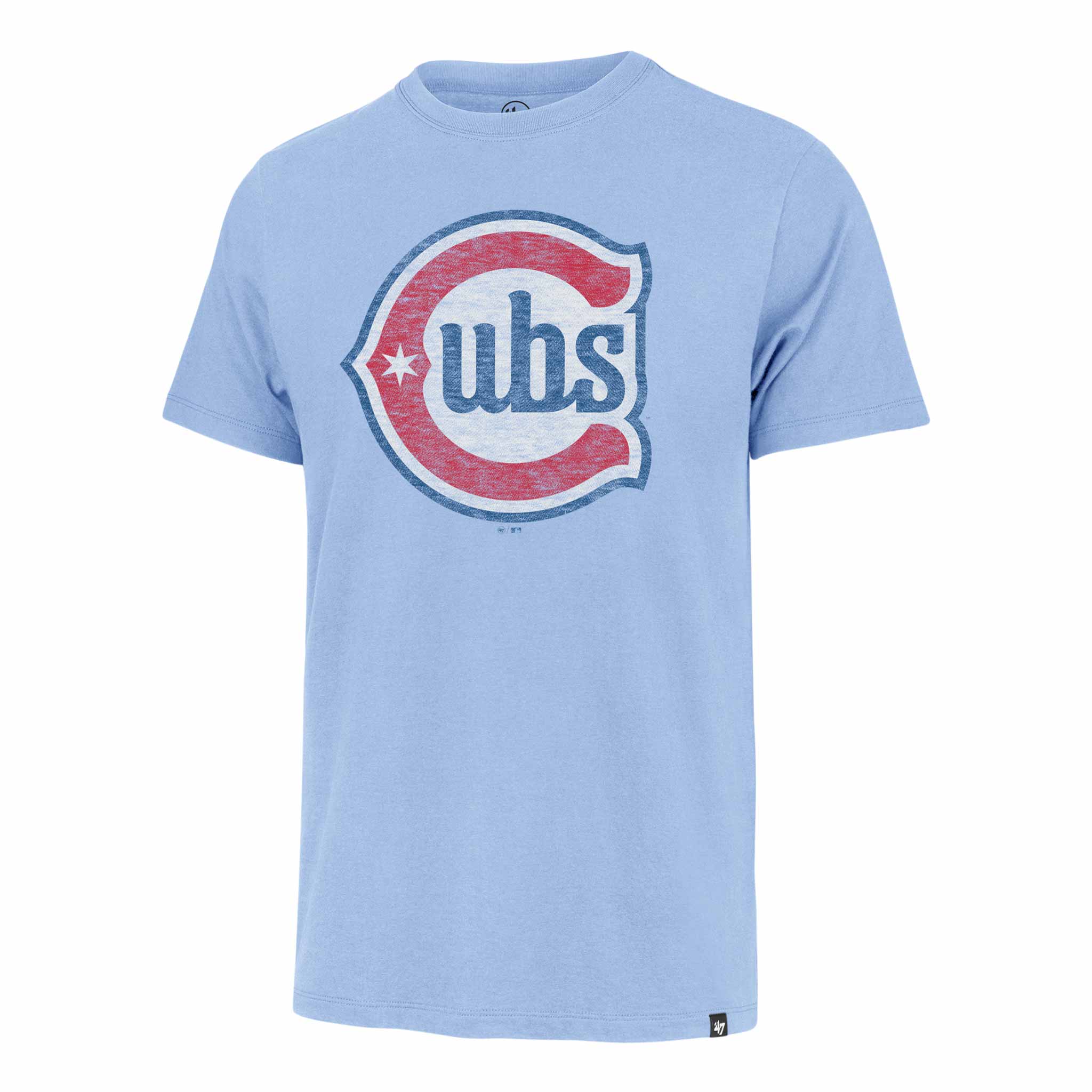 Tシャツ・カットソー New Era MLB Chicago Cubs Felt Pocket T-Shirt Evening Blue New Era 2025 MLB Chicago Cubs Felt Pocket T-Shirt, Evening