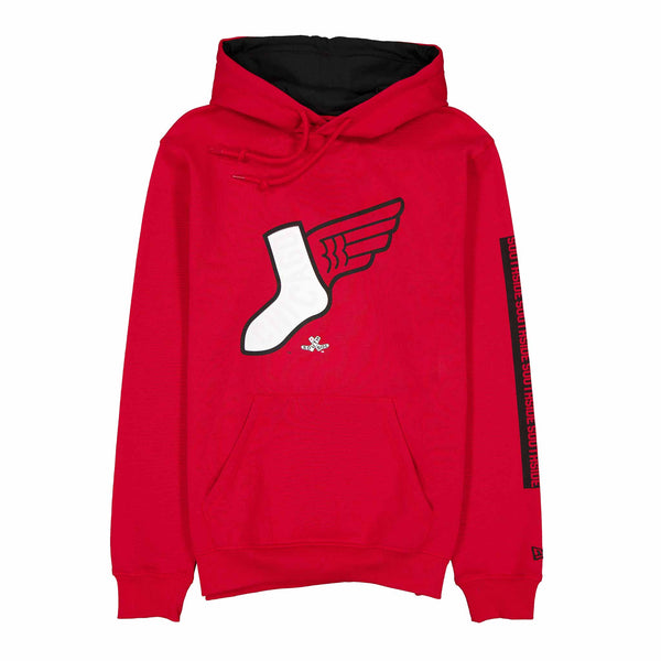Chicago White Sox New Era 2025 City Connect Winged Sock Logo Hooded Sweatshirt