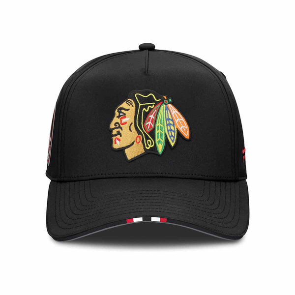 Chicago Blackhawks Fanatics Draft Podium Adjustable Cap