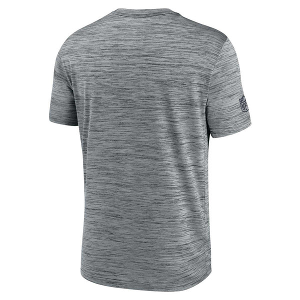 Chicago Bears Nike Grey Team Issue Logo Dri-Fit Short Sleeve T Shirt