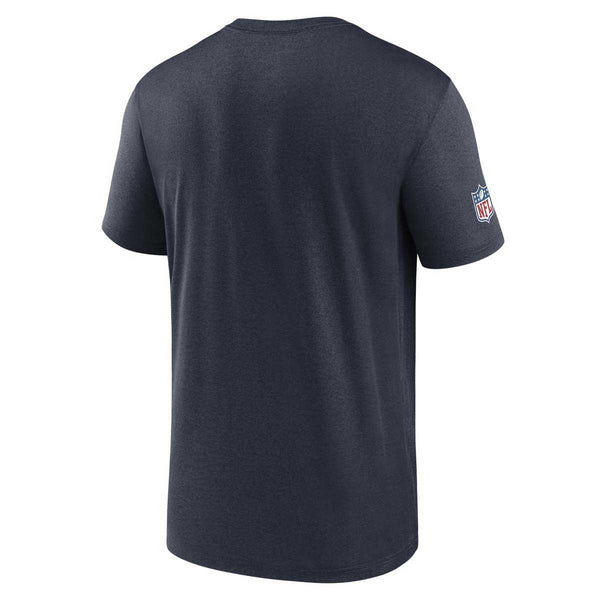 Chicago Bears Nike Navy Navy Left Chest Bears Head Short Sleeve T Shirt