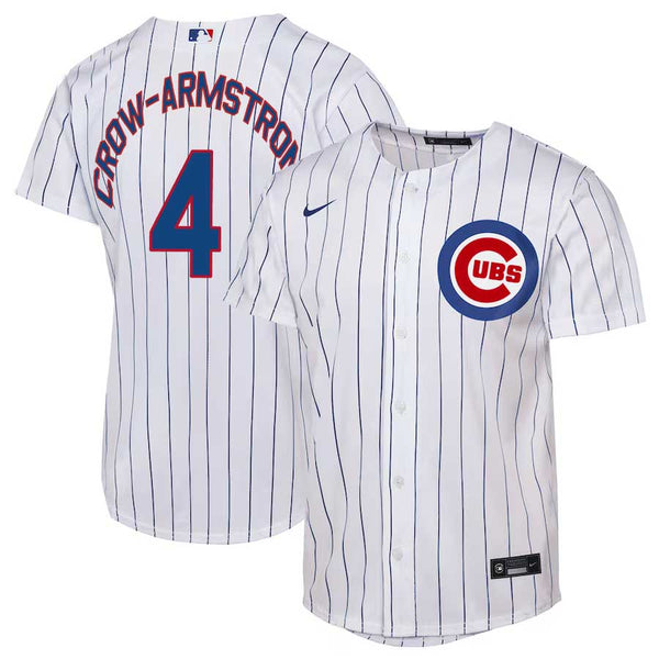 Chicago Cubs Youth Pete Crow-Armstrong Nike Home Replica Jersey