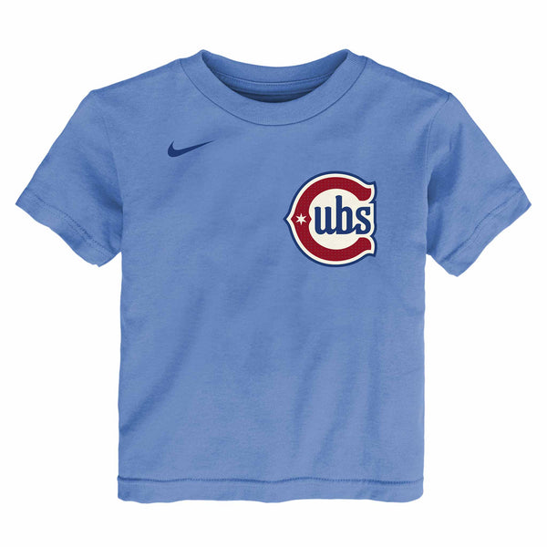 Chicago Cubs Pete Crow Armstrong Nike Toddler Alternate Blues Name and Number T-Shirt