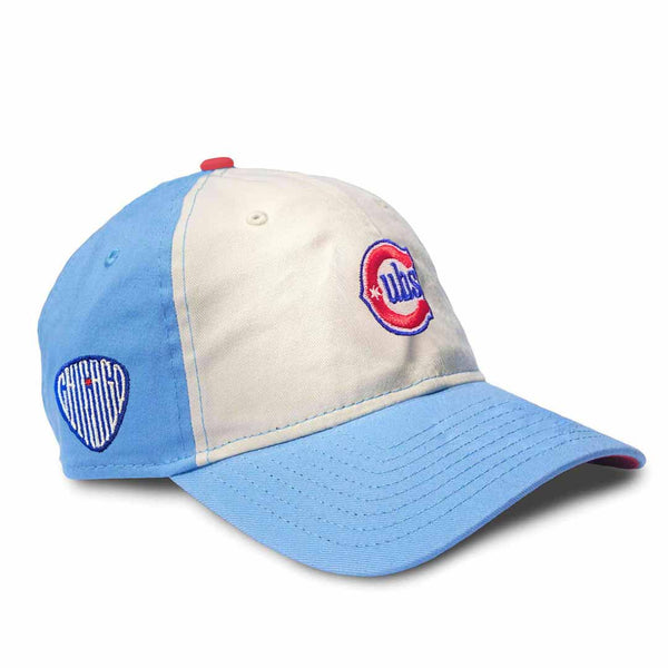 Chicago Cubs New Era Blues Alternate Chrome Sky Ladies 9TWENTY Adjustable Cap