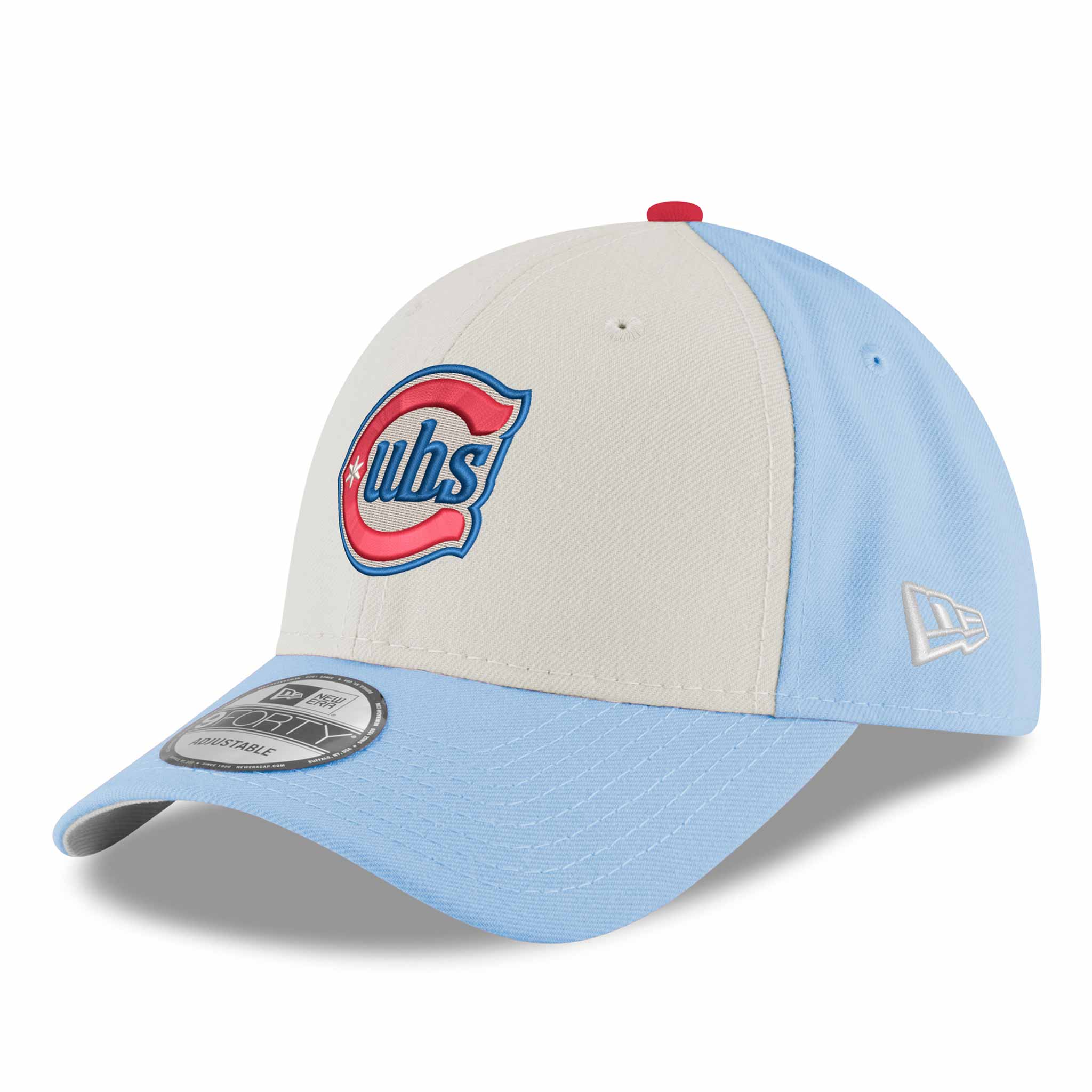 Chicago Cubs New Era Youth Blues Alternate Chrome Sky 9FORTY