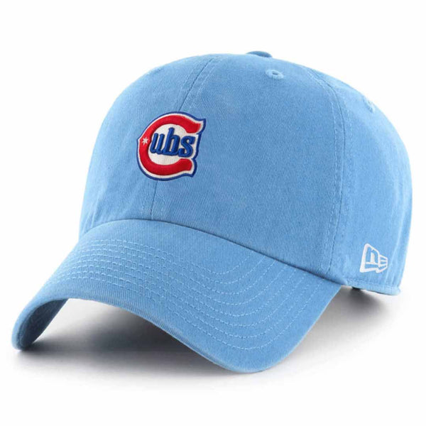 Chicago Cubs New Era Blues Alternate Micro Logo 9TWENTY Adjustable Cap