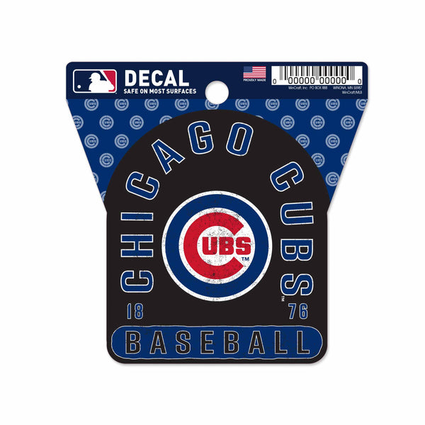 Chicago Cubs Arch Clean Cut Decal