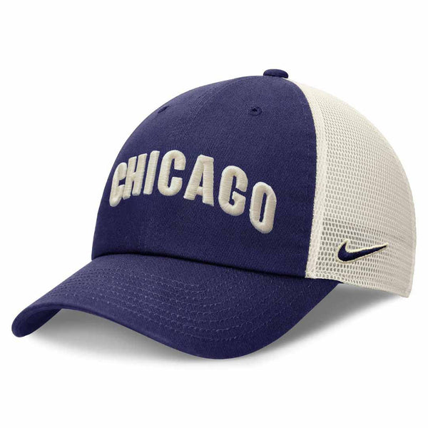 Chicago Cubs Nike Statement Dri-Fit Club Structured Trucker Adjustable Cap