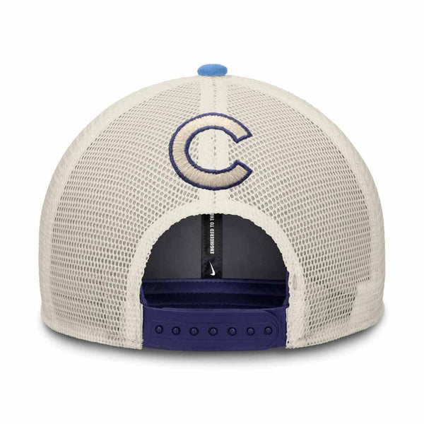 Chicago Cubs Nike Statement Dri-Fit Club Structured Trucker Adjustable Cap