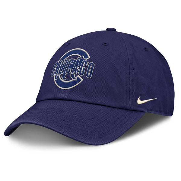 Chicago Cubs Nike Statement Club Unstructured Organic Adjustable Cap