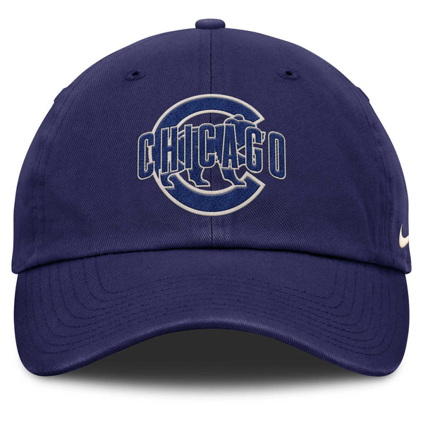 Chicago Cubs Nike Statement Club Unstructured Organic Adjustable Cap