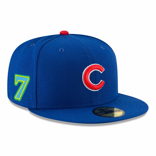 Chicago Cubs Dansby Swanson New Era 2025 On Field Players Weekend 59FIFTY Fitted Cap