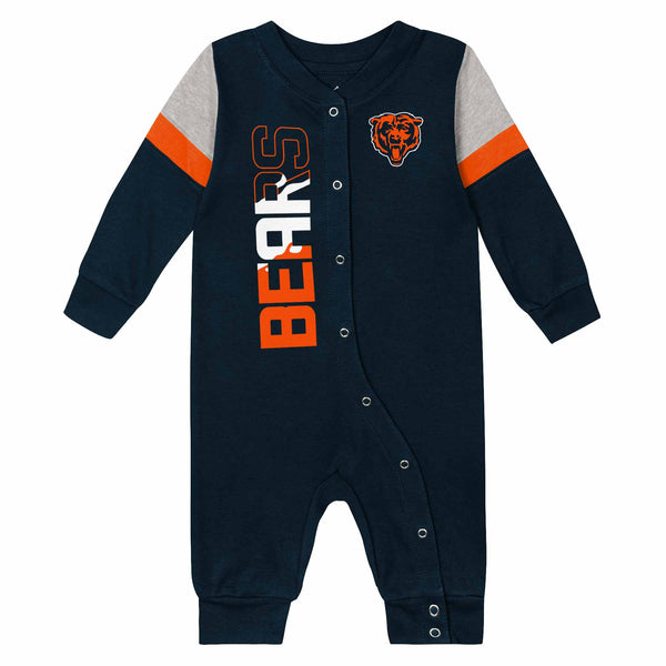 Chicago Bears Infant Playhard Long Sleeve Coverall