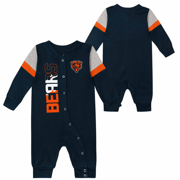 Chicago Bears Infant Playhard Long Sleeve Coverall