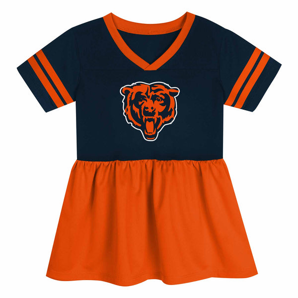 Chicago Bears Toddler Girls Stadium Lights Dress
