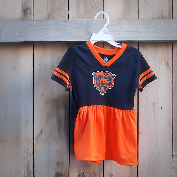 Chicago Bears Toddler Girls Stadium Lights Dress Wrigleyville Sports Chicago Bears Toddler Girls Stadium Lights Dress Wrigleyville Sports