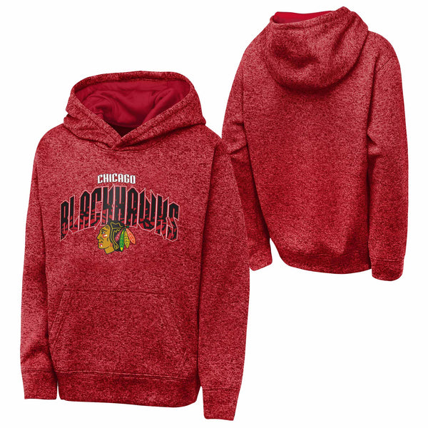 Chicago Blackhawks Youth Forerunner Ultra Hooded Sweatshirt